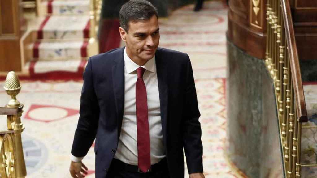 El presidente del Gobierno, Pedro Sánchez, ha publicado su tesis / EFE