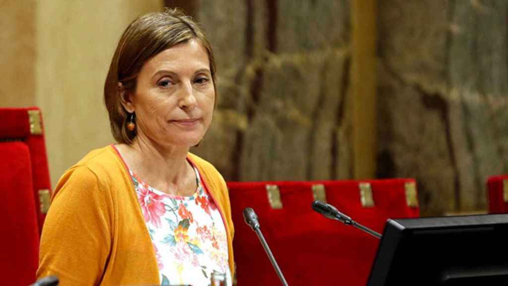 La expresidenta del Parlament Carme Forcadell