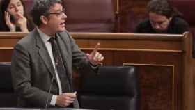 El ministro de Energía, Álvaro Nadal, durante la sesión de control al Gobierno / EFE