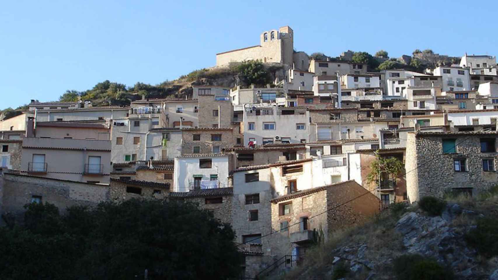 El municipio de Paüls (Tarragona), donde una mujer ha fallecido tras ser atropellada / CG