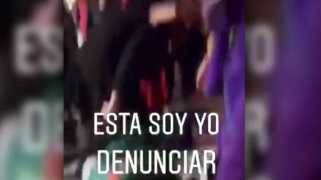 Imagen de la presunta agresión a la joven y a su madre en la discoteca La Fàbrica de Reus (Tarragona) / CG