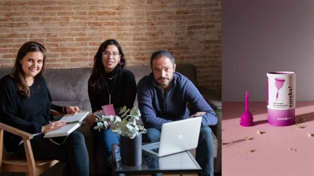 El equipo directivo de la startup Sensual Intim, cuyas copas menstruales llegan al Reino Unido / GOVERN