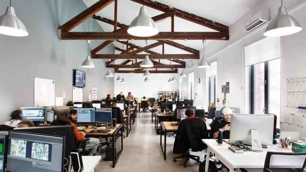 Uno de los coworking de la empresa Merlin en Madrid / EUROPA PRESS