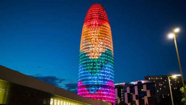 Imagen de la Torre Glòries de Barcelona, el edificio en el que Merlin Properties ha colgado el cartel de compelto / AJ BCN