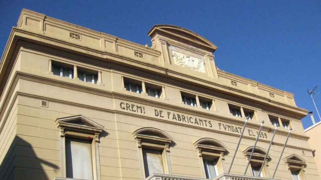 Edificio noble del Gremi de Fabricants de Sabadell, la patronal con más de 450 años de historia.