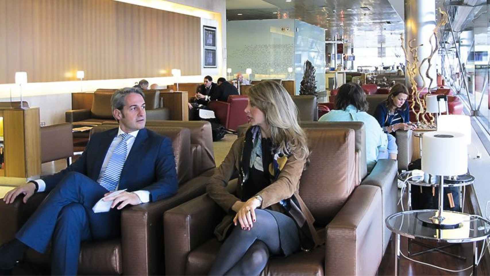 Meliá está a punto de perder la gestión de las salas vip de Iberia (en la imagen) / EFE