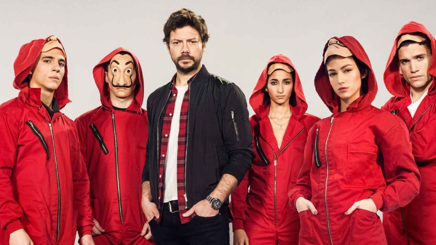 Los protagonistas de 'La casa de papel' / NETFLIX