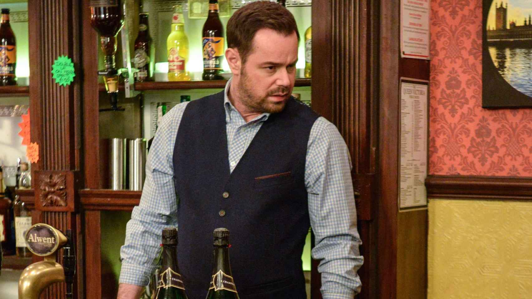 El actor Danny Dyer, en EastEnders' / BBC