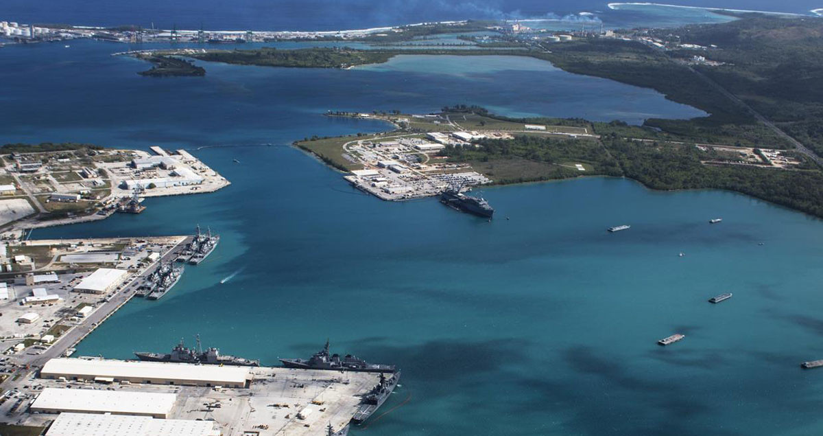 Base militar de Estados Unidos en Guam / EFE