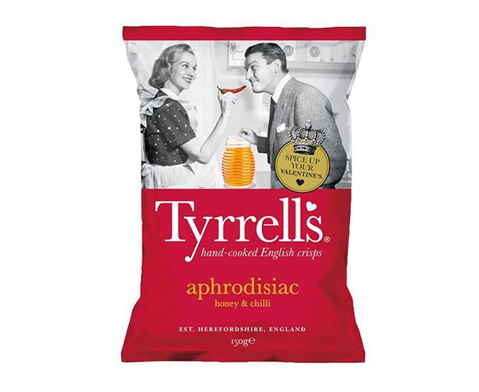 Patatas fritas 'Aphrodisiac: Honey & Chilli' / TYRRELLS