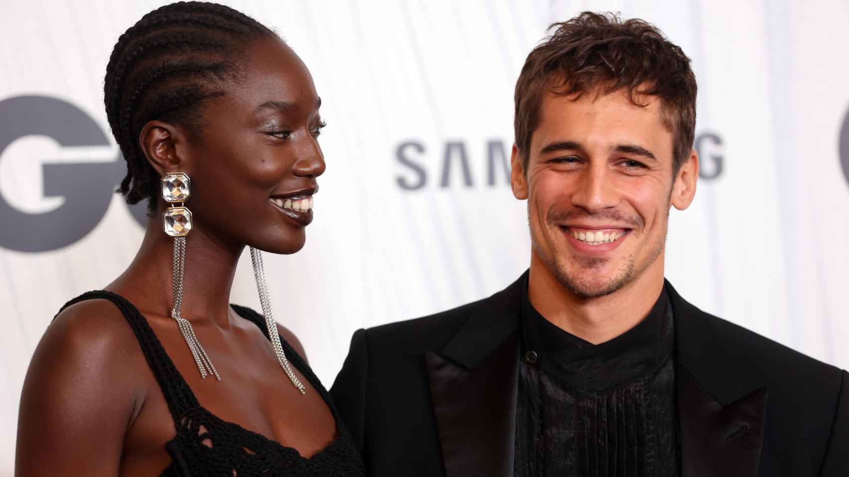 Martiño Rivas y Lily Fofana en los premios GQ Hombres del Año 2021 / EP