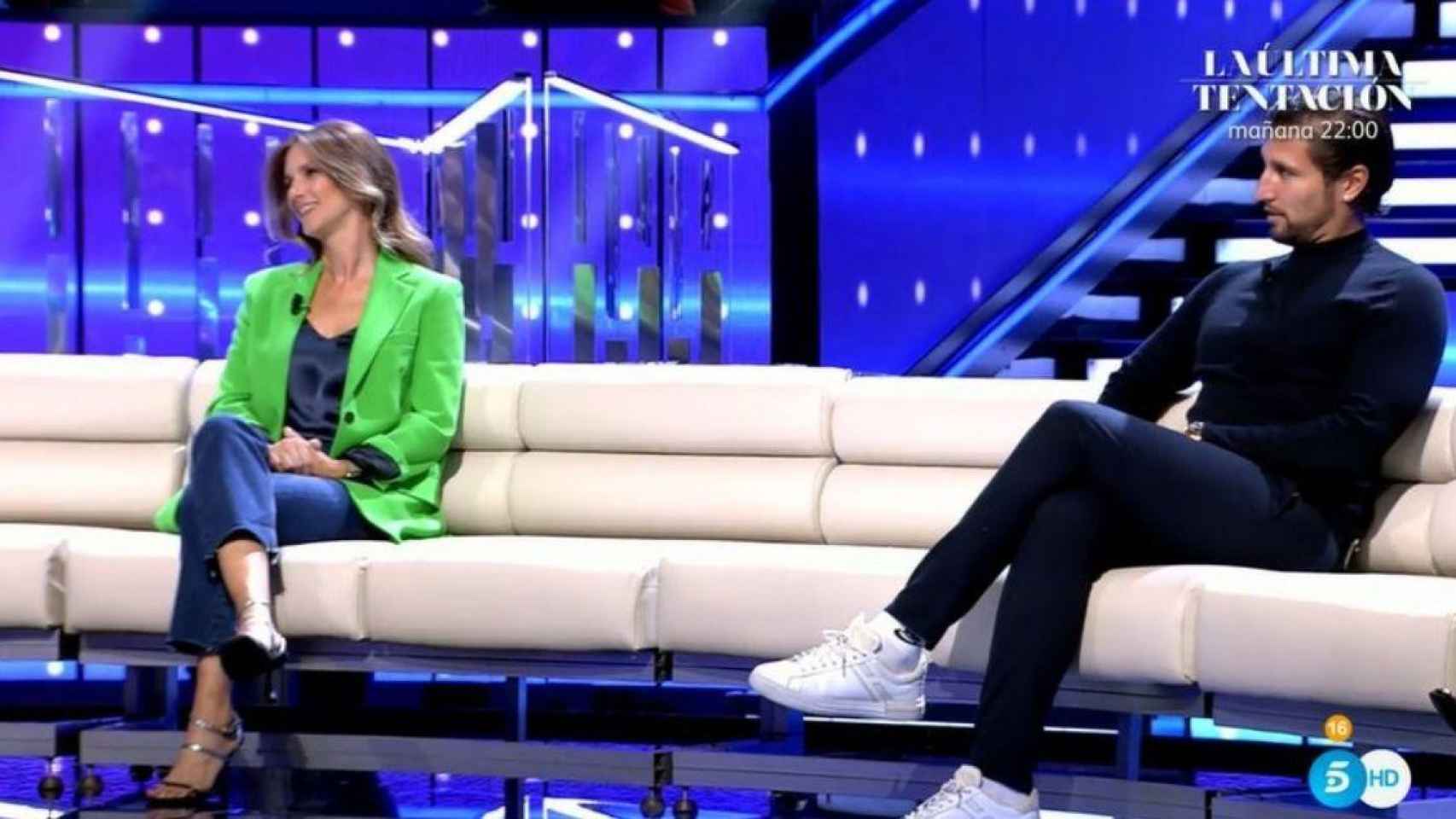 Helena, la madre de Adara Molinero, y Gianmarco Onestini / MEDIASET