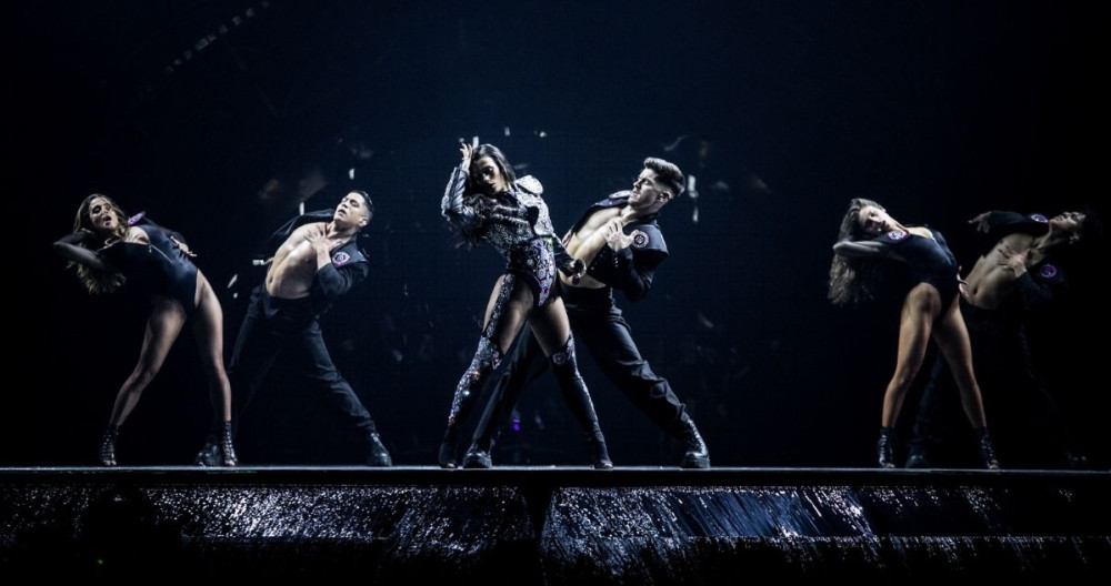 Chanel en el ensayo de Eurovisión / RTVE