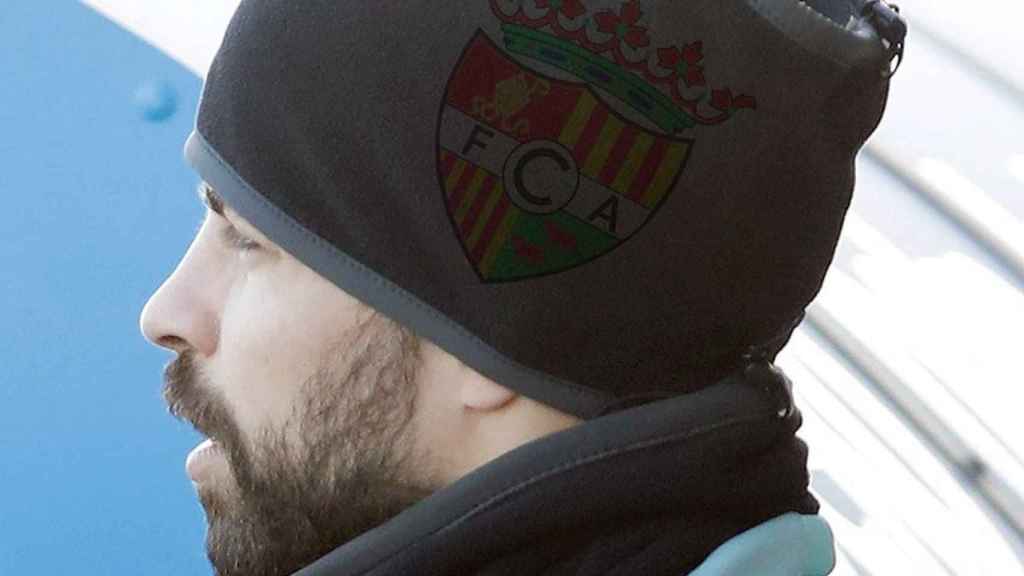 Gerard Piqué con el Andorra en la cabeza / FOTOMONTAJE DE CULEMANÍA