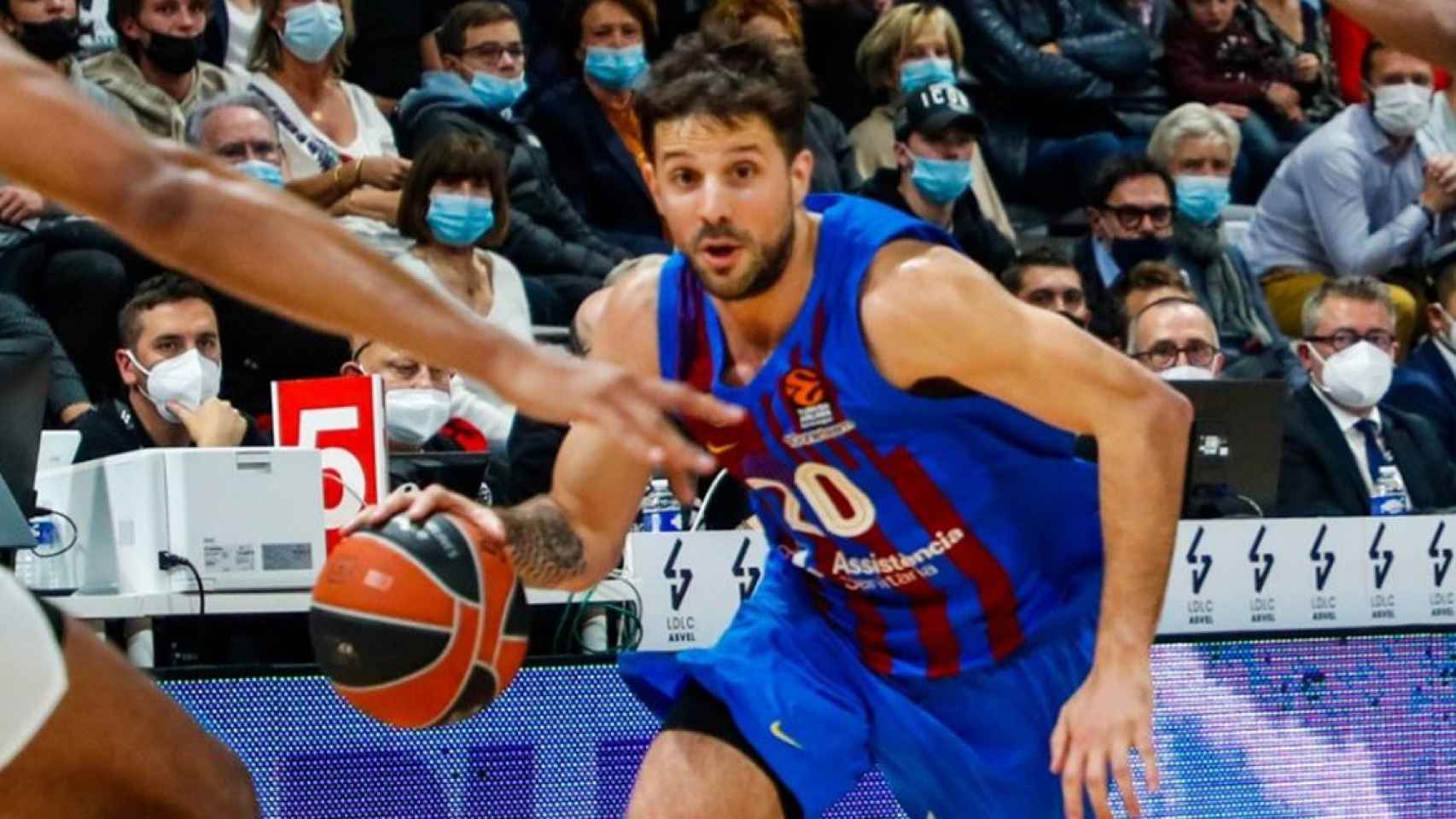 Nicolás Laprovittola, el héroe del Barça contra el LDLC Asvel / FCB