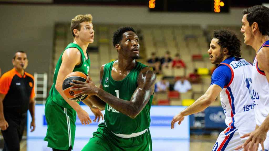 Nigel Hayes en un encuentro con el Zalgiris Kaunas / Zalgiris