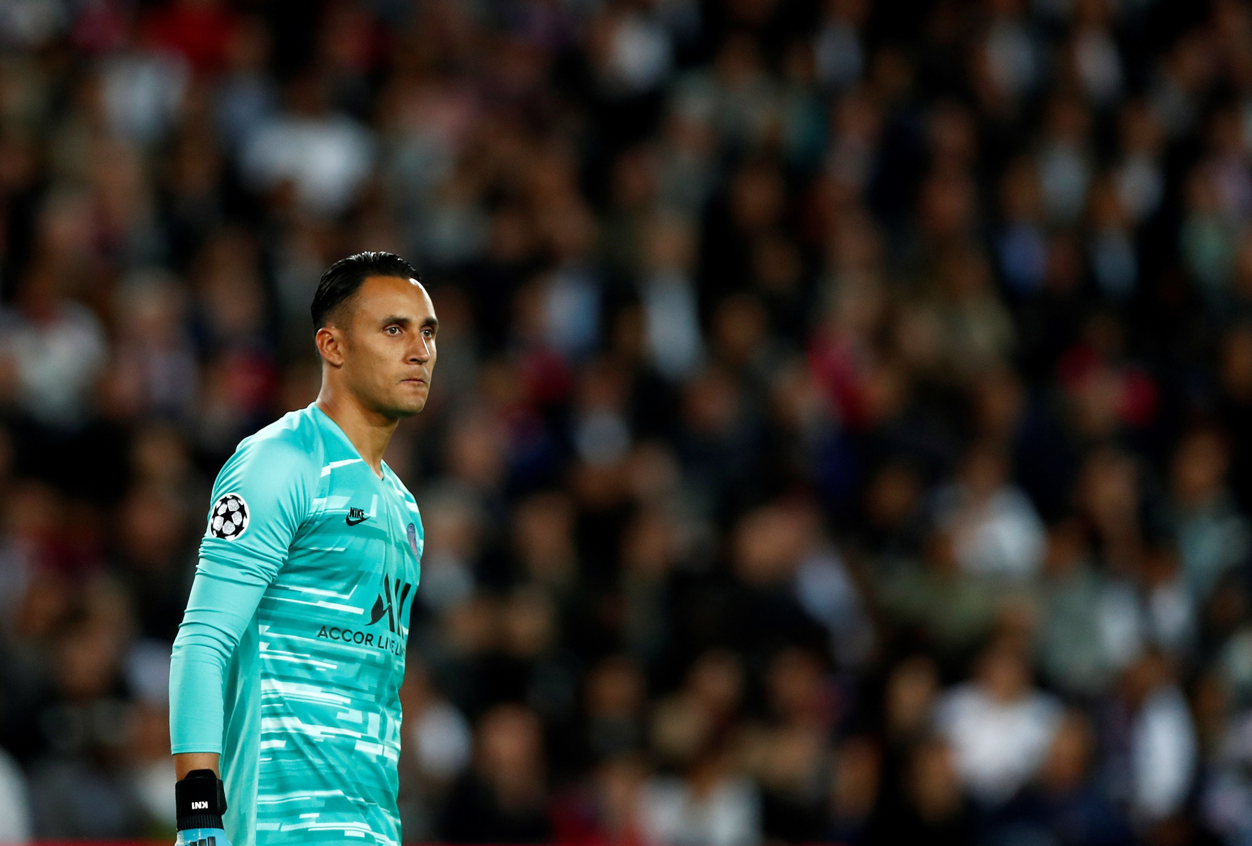 Una foto de Keylor Navas durante el PSG - Real Madrid / EFE