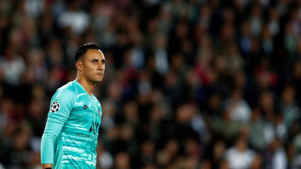 Una foto de Keylor Navas durante el PSG - Real Madrid / EFE