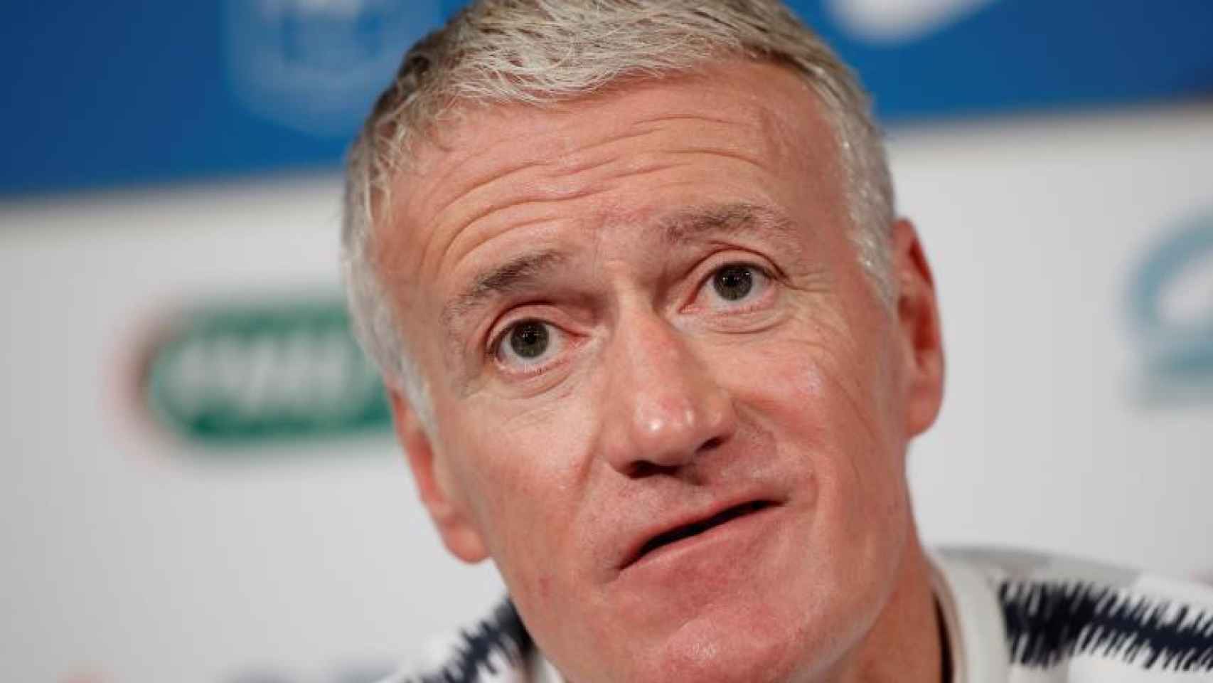 Deschamps en rueda de prensa/ EFE