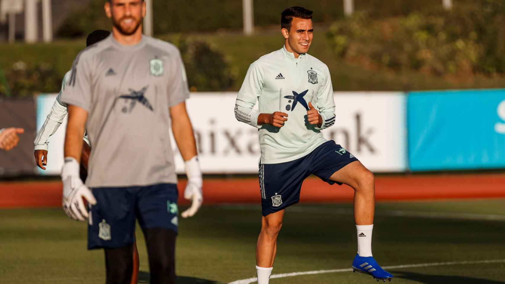 Eric García con la selección española / EFE