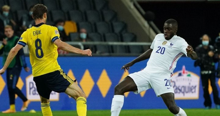 Upamecano en la selección francesa / FFF