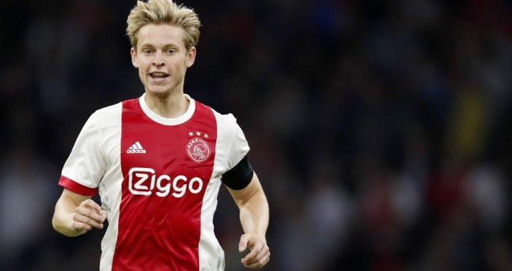 Frenkie de Jong con la camiseta del Ajax / EFE