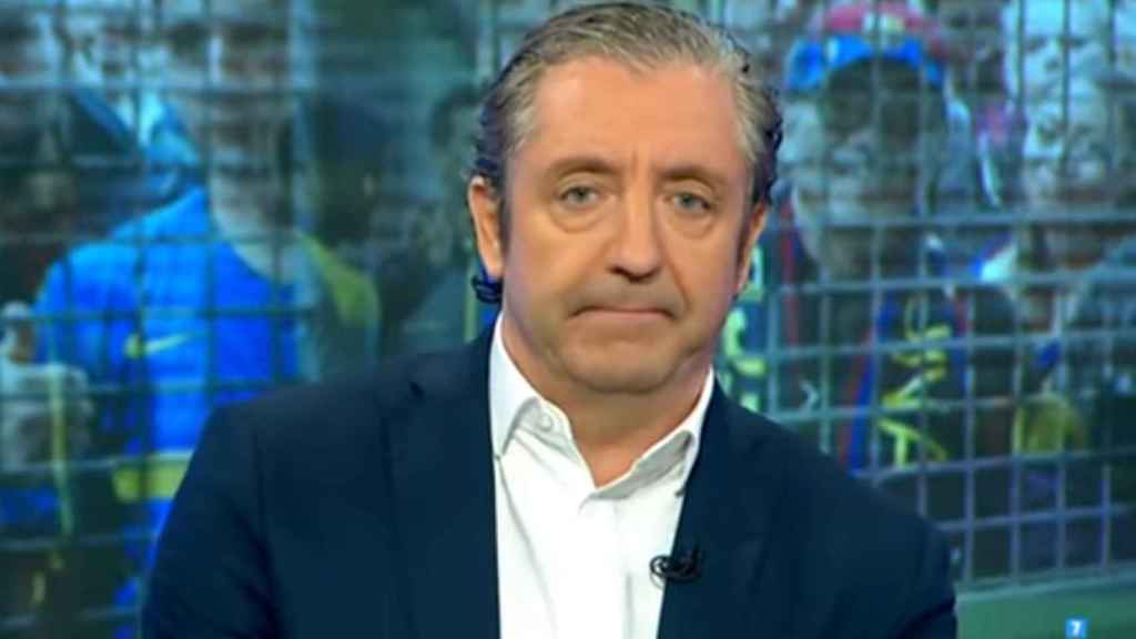 Una foto de Josep Pedrerol durante el programa 'El Chiringuito de Jugones' / MEGA