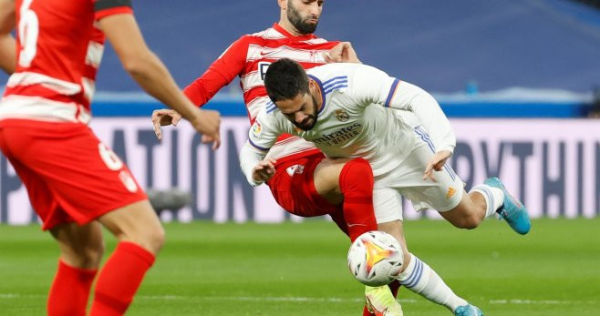 Isco fue titular en el Real Madrid Granada : EFE