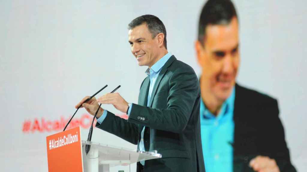 El presidente del Gobierno, Pedro Sánchez, en un acto del PSC / EP