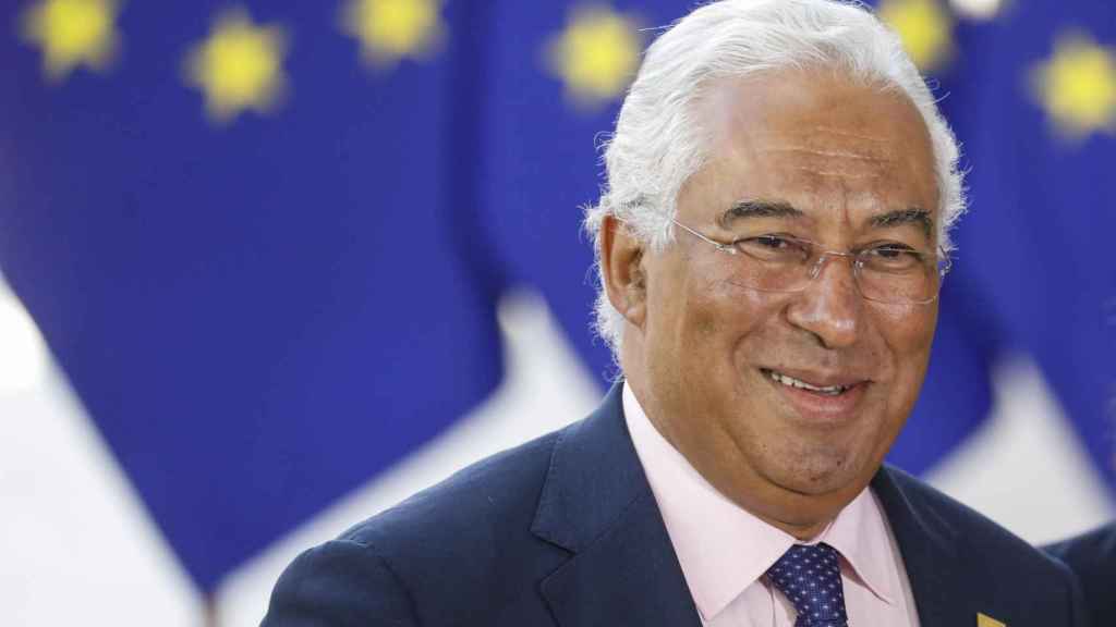 El primer ministro portugués, Antonio Costa, en el Consejo Europeo / EP