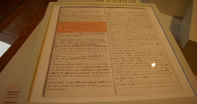 Manuscrito de 'El cuaderno gris'