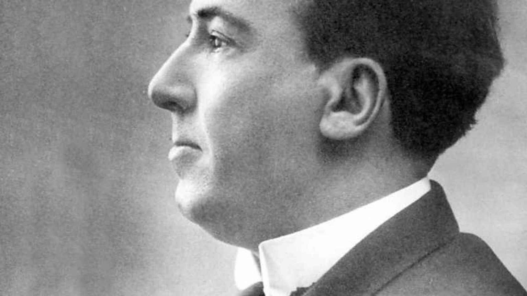 El poeta Antonio Machado