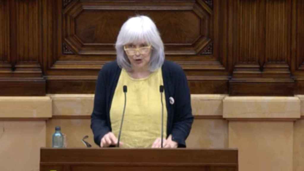 La representante de la CUP Dolors Sabater / PARLAMENT.CAT