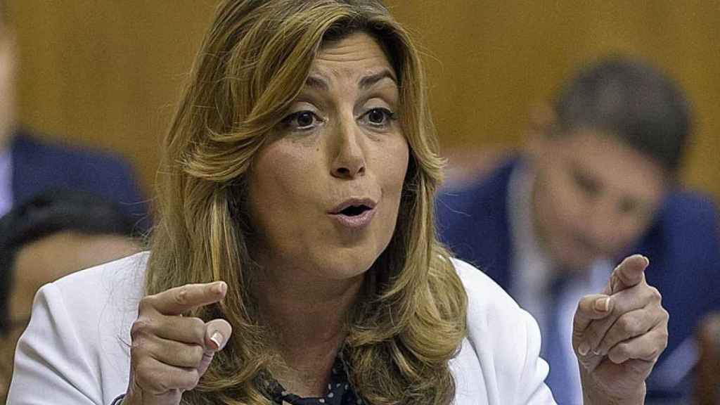 La presidenta de la Junta de Andalucía y secretaria general del PSOE-A, Susana Díaz