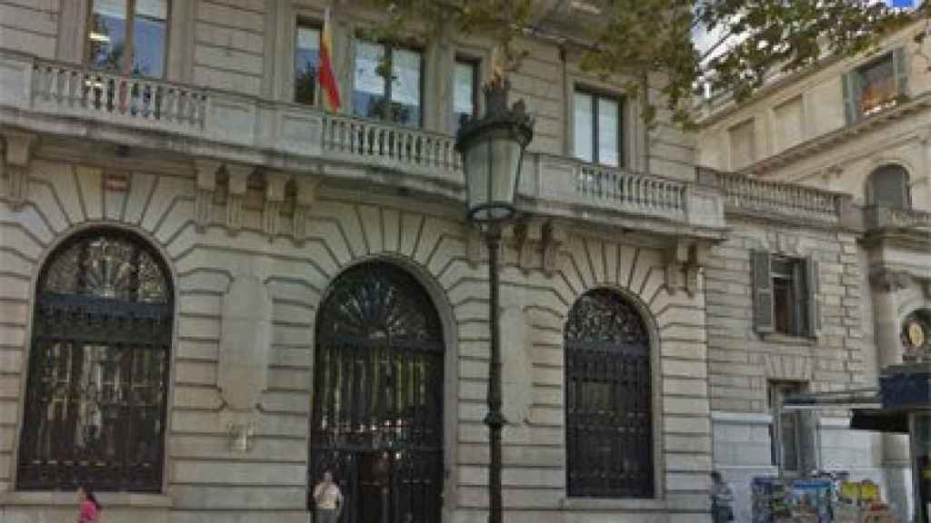Sede de la Consejería de Empresa y Empleo, en el número 105 del Paseo de Gracia de Barcelona