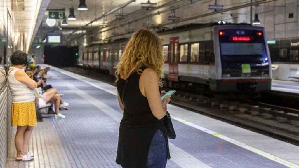 Fotografía de archivo de una estación de Ferrocarrils de la Generalitat de Cataluña (FGC) / FGC