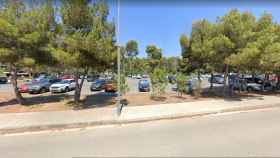 Aparcamiento Pla de Maset de Salou, donde apalizan y roban a un joven que dormía en su coche / GOOGLE MAPS