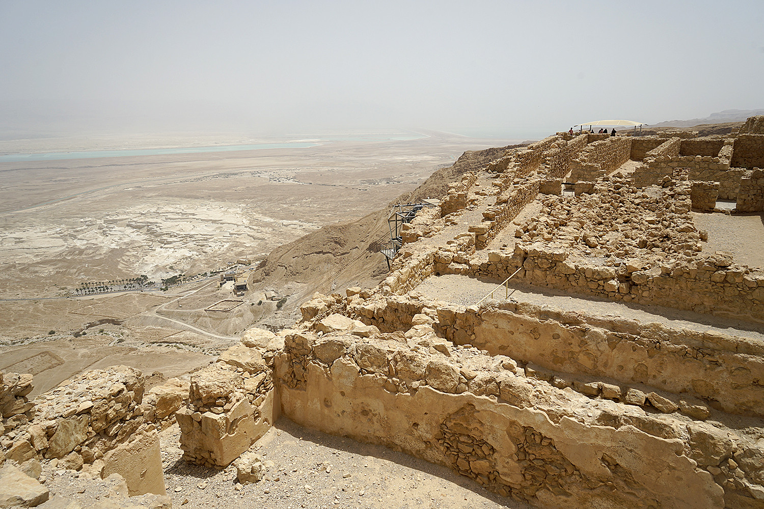 Masada es uno de los parques nacionales más emblemáticos de Israel / Yolanda Cardo