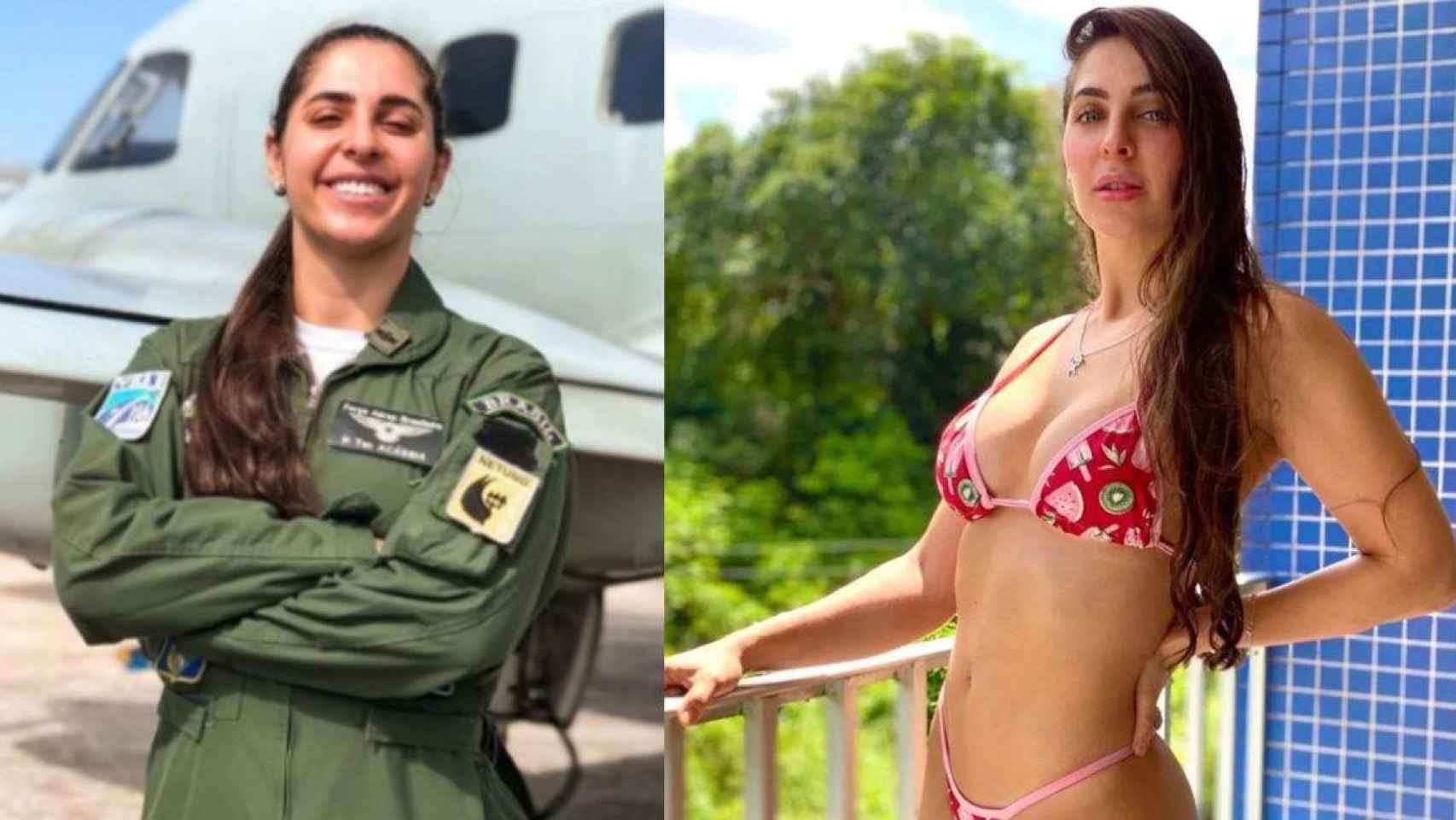 Acassia Marina, la piloto que se pasó a modelo de OnlyFans / Cedida