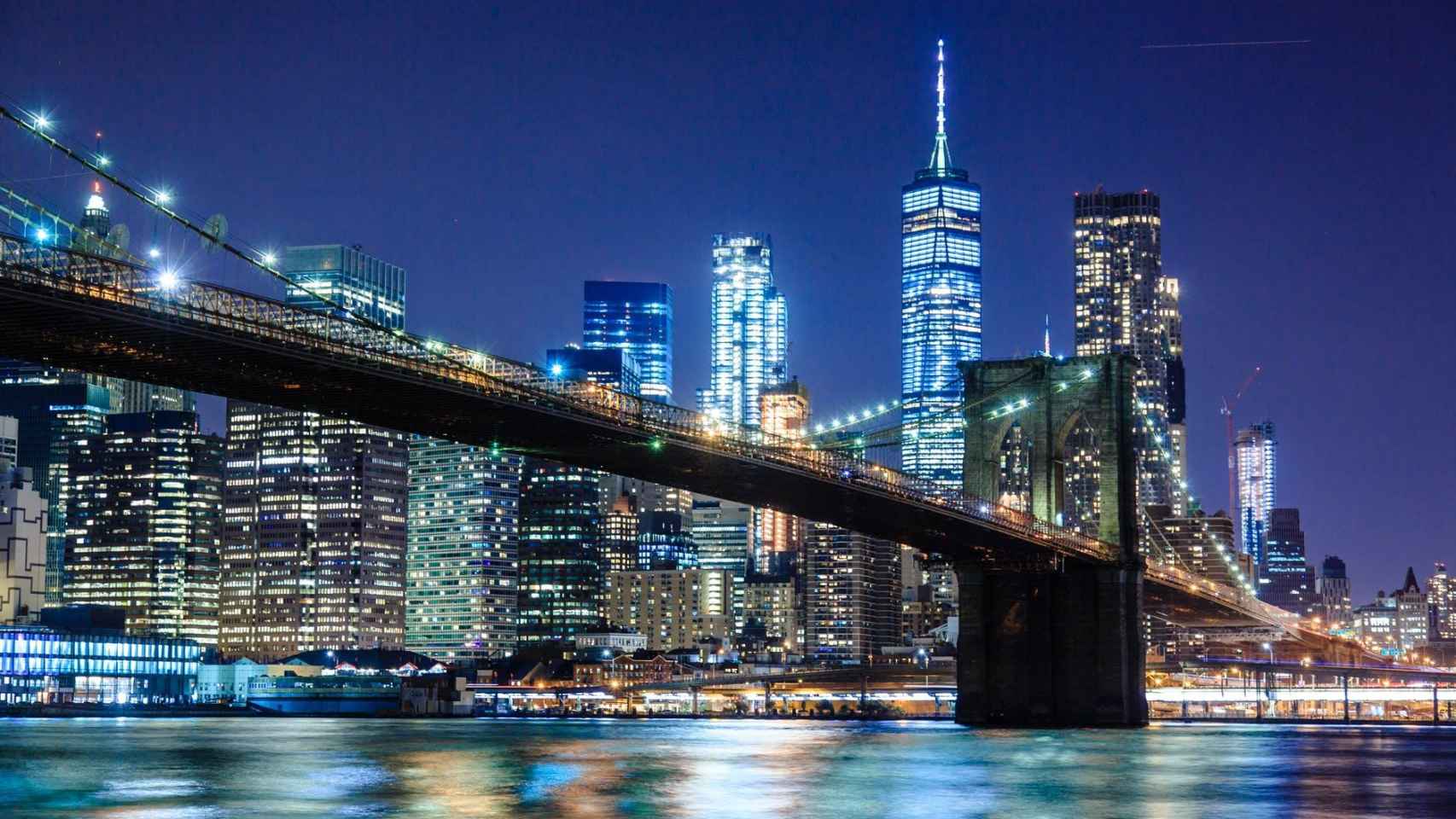 Vista nocturna de Nueva York / PEXELS