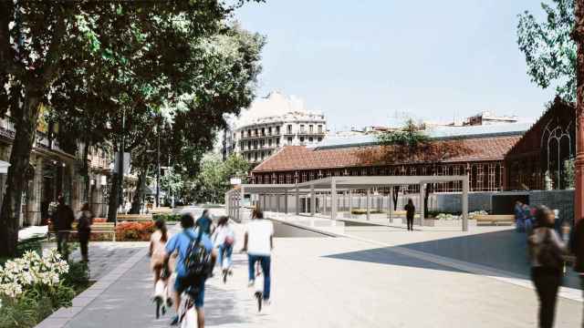 La Ronda Sant Antoni en Barcelona, en una imagen de archivo