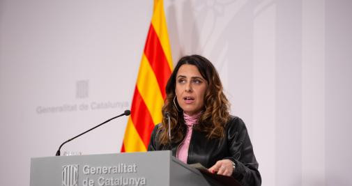 La portavoz del Govern comparece tras la reunión del Consell Executiu / EUROPA PRESS