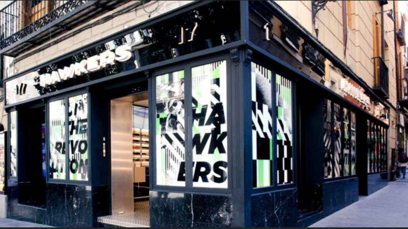 Una de las tiendas físicas de la marca de gafas de sol Hawkers, en pleno proceso de expansión / HAWKERS