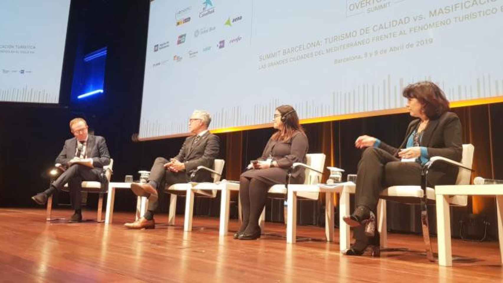 Los ponentes de un congreso de turismo, el Summit 2019, que se organizó en Barcelona hace tan sólo unas semanas / CG