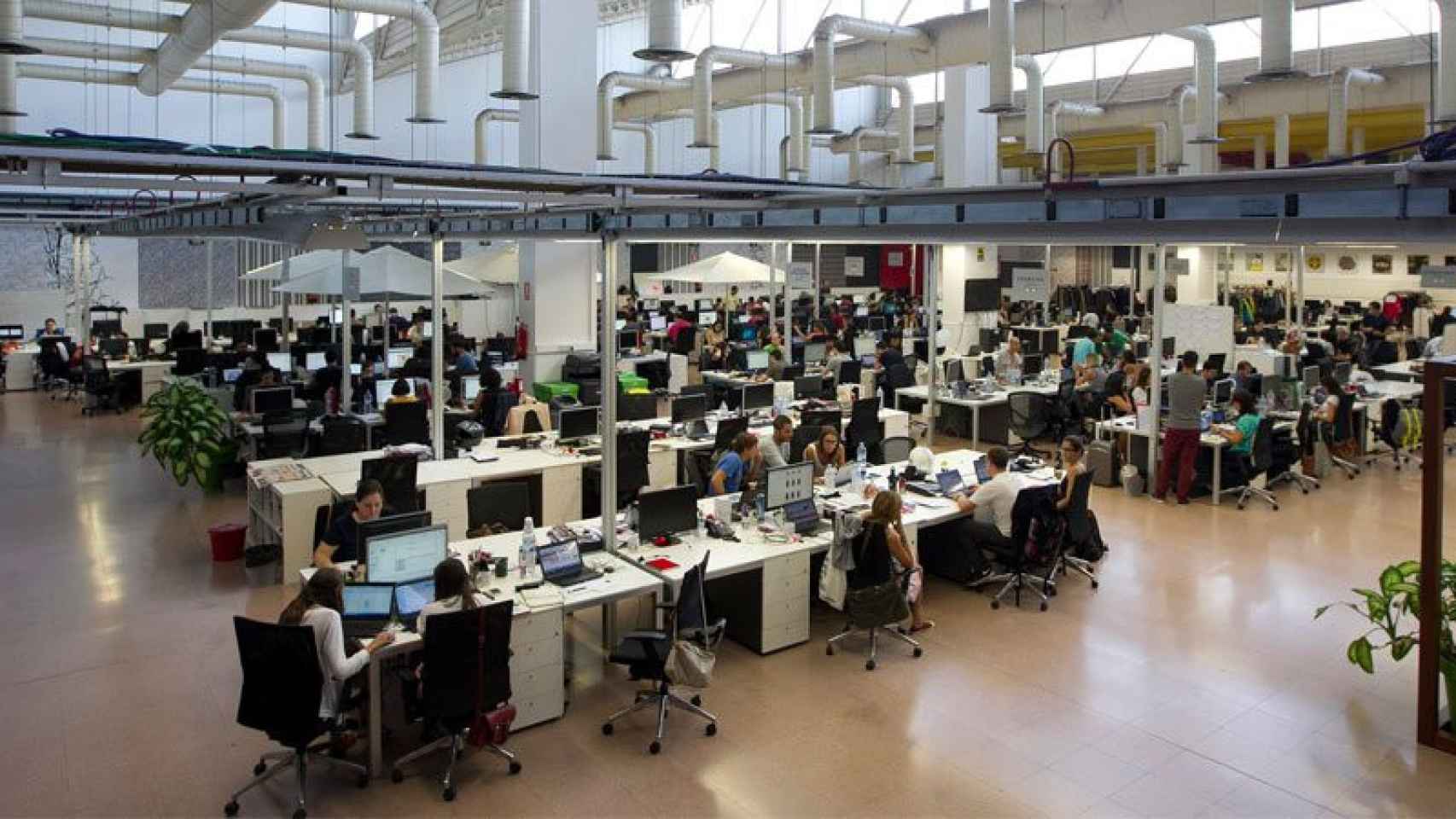 Imagen de las oficinas de Privalia en Barcelona, en una imagen de archivo / CG