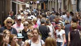 Turistas en Palma (Mallorca) / EFE