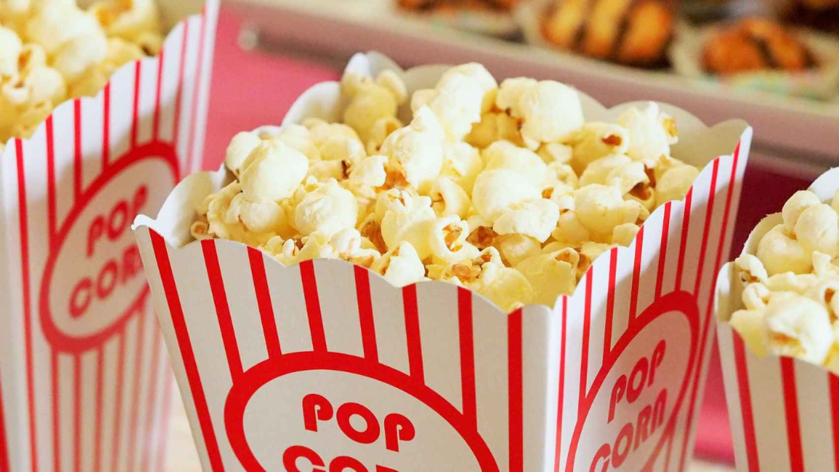 Palomitas para acompañar en cine / PEXELS