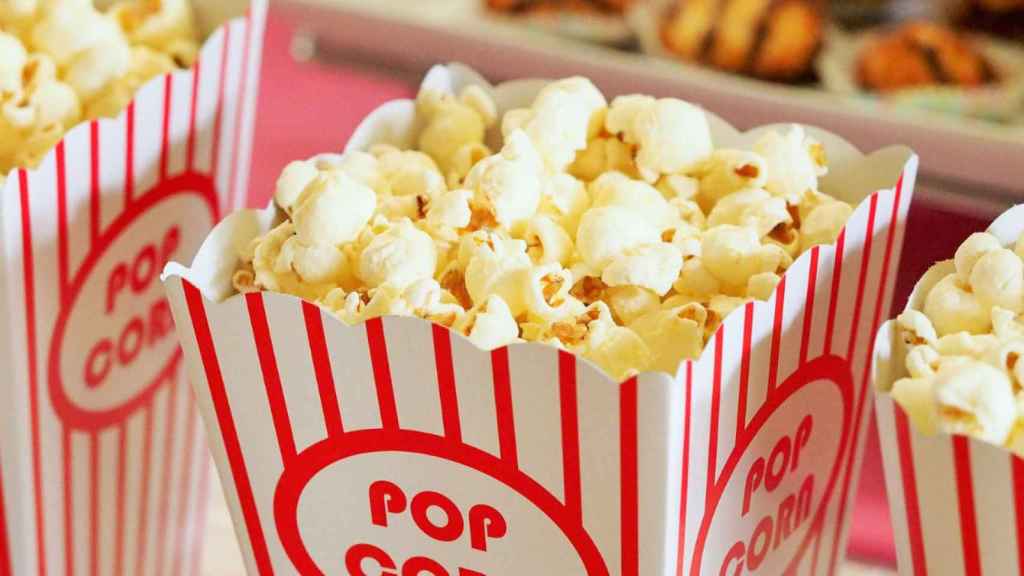 Palomitas para acompañar en cine / PEXELS