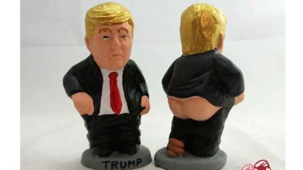 Imagen del 'caganer' Donald Trump