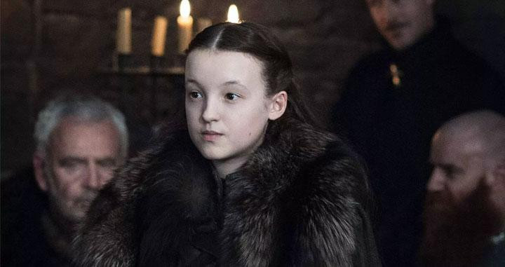 Lyanna Mormont en la primera temporada en la que apareció en la serie / HBO